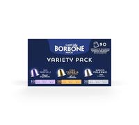 Caffè Borbone Kit Degustación 90 cápsulas de ALUMINIO: 30 Mia Napoli, 30 Ciao Venezia, 30 Magica Palermo - (3 paquetes de 30 cápsulas para cada)