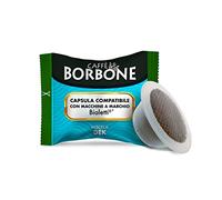 Caffè Borbone Mezcla de Café Dek Descafeinada - 100 Cápsulas - Compatibles con Máquinas de Café Bialetti