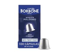 Caffè Borbone Mezcla de Café "Magica Palermo" - 100 Cápsulas - Compatibles con Máquinas de Café Nespresso®* para uso doméstico
