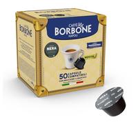 Caffè Borbone Mezcla negra - 50 cápsulas - Compatible con máquinas Nescafè* Dolce Gusto