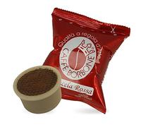 Caffè Borbone Mezcla de Café Roja - 50 Cápsulas - Compatibles con Máquinas de Café Lavazza Espresso Point