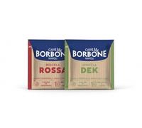 Caffé Borbone, monodosis biodegradables, kit de degustación (150 Rossa, 150 Dek)