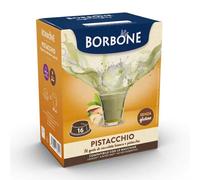 Caffe Borbone Paquete 16 Cápsulas Compatibles a Modo Mio Sabor Pistacho