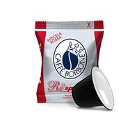 Caffè Borbone Respresso, Mezcla de Café Roja - 100 Cápsulas -Compatibles con Máquinas de Café Nespresso®* para uso doméstico