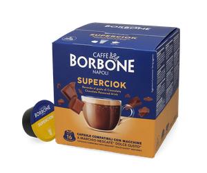 Caffè Borbone | Superciok - 16 cápsulas para Dolce Gusto