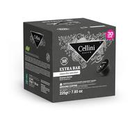 Caffè Cellini Espresso Extra Bar Cápsulas compatibles Nescafè Dolce Gusto* - 90pcs | Café Fuerte y Fuerte