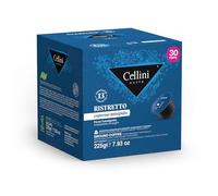 Caffè Cellini Espresso Ristretto Nescafè Dolce Gusto* Compatible cápsulas - 90pcs | Para un Espresso con notas de cacao