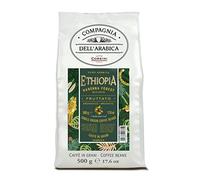 Caffè Corsini - Café en Grano Etiopía Natural Coffee | 100% Arabica | Origen Única | Alta Intensidad Aromática | 500g