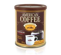 Caffè Corsini - Café Molido Americano para Cafeteras de Filtro y Goteo, Ligero y Aromático, 4 Latas Selladas de 250 Gramos Cada Una