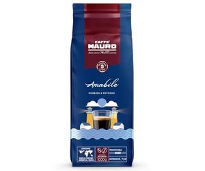 Caffè Mauro Torrefazione - Cafè En Grano - 1 Kg - Mezcla Amabile - Intensitad 7/10 - Made In Italy