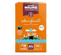 Caffè Mauro Torrefazione Mezcla de Café Espresso Avvolgente, intensidad 8/10-144 Cápsulas - Compatibles con Máquinas de Café Lavazza* A Modo Mio* - Producido en Italia - 4 paquetes de 36