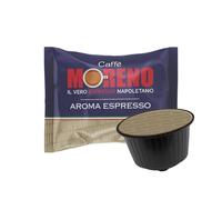 CAFFE' MORENO - 100 cápsulas de café compatibles con Nescafé* Dolce Gusto*, mezcla de espresso fuerte y con cuerpo, monodosis de café compatibles con cafeteras Dolce Gusto
