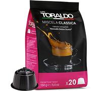 CAFFÈ TORALDO | Cápsulas compatibles Dolce Gusto* (100 unidades, Mezcla clásica)