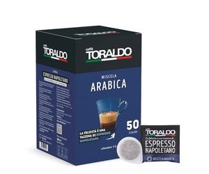 CAFFÈ TORALDO - MISCELA ARABICA - Box 50 VAINAS ESE44 7g