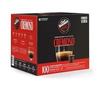 Caffè Vergnano 1882-100 Cápsulas de Café Compostables y Compatibles con Nespresso, Cremoso - Pack de 100 Cápsulas