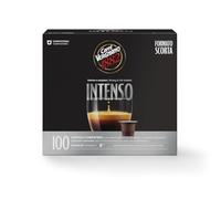 Caffè Vergnano 1882-100 Capsule - Caffè Compostabili e Compatibili con Nespresso, Intenso - Pack da 100 capsule