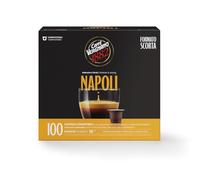 Caffè Vergnano 1882 Napoli Il est Spresso - Cápsula de café compatible con Nespresso y Espresso1882, paquete de 100 cápsulas