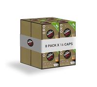 Caffè Vergnano 1882-128 Capsule - Caffè Compatibili Lavazza A Modo Mio Compostabili, Oro (8 confezioni da 16 capsule)
