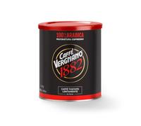 Caffé Vergnano 1882 Lata Café 100% Arábica Molido Espresso - 250 gr | 1 Paquete de 250 g