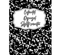 Caffeine & Chaos Meeting Notebook: Meeting/Agenda Notebook