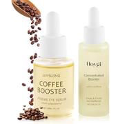 Caffeine Serum,Sérum Contorno de Ojos,Serum Hidratante Facial,Remescar Ojeras y Bolsas,Antiarrugas,Hidratante y Antiedad,Concentrated Booster,30ml+30ml