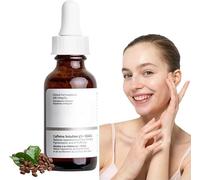 Caffeine Solution 5% + EGCG, 30ML Caffeine Eye Serum, Serum Contorno de Ojos Antiarrugas Mujer, Reduce la hinchazón, las Ojeras, las Arrugas, con Ingredientes Antiedad, Antiarrugas