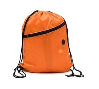 CaFfen Mochila Cuerdas Bolsas con cordón for guardar zapatos, ropa, deportes, gimnasio, mochilas escolares(Orange)