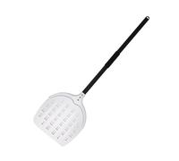 CaFfen Pala Pizza Pala for pizza de 12, 13 y 14 pulgadas con mango largo, aluminio, antiadherente, for hornear, paleta perforada, accesorio cocina(12inch109cm)