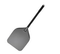 CaFfen Pala Pizza Pala for pizza de 12, 13 y 14 pulgadas, mango largo, súper suave, ligera, for voltear pizzas, accesorios for horno exterior, pala for antiadherente(Black 14inch 91cm)