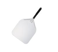 CaFfen Pala Pizza Pala for pizza de 12, 13 y 14 pulgadas, mango largo, súper suave, ligera, for voltear pizzas, accesorios for horno exterior, pala for antiadherente(14inch 64cm)