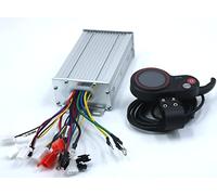 CaFfen Regulador Patinete Electrico 3 6V / 48V 52V 60V 800 1000W Controlador de Scooter eléctrico E-Bike sin escobillas Conductor y SMALRT Mostrar un Conjunto(36V Set)