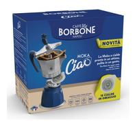 Caffe Borbone Mokaciao Moka A Gofres para Pisos Inducción 3 Tazas Con 15 Gofres