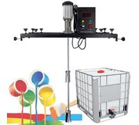 CAFIEDR Agitador de Aire eléctrico de 980 W: máquina mezcladora de Pintura de Alta Resistencia con Soporte neumático, Ideal para Tanques industriales y Aplicaciones de Mezcla de Pintura.