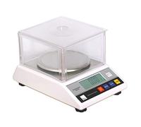 CAFIEDR Balanza analítica de Laboratorio, electrónica Digital, científica, de Alta precisión, 0,01 g, con Pantalla táctil, conversión de 13 Unidades (300g/0.01g)