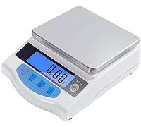 CAFIEDR Báscula Digital para Alimentos Wlectronic, balanza electrónica analítica de Alta precisión para joyería, báscula Digital de Laboratorio, báscula de precisión pa(One Color 2000g/0.01g)