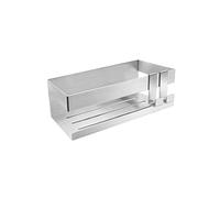 CAFIEDR Estante de baño montado en la Pared Estante de Almacenamiento de Acero Inoxidable Estante de baño sin Perforaciones Cesta de baño
