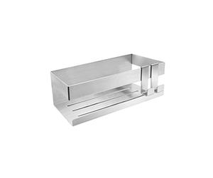CAFIEDR Estante de baño montado en la Pared Estante de Almacenamiento de Acero Inoxidable Estante de baño sin Perforaciones Cesta de baño