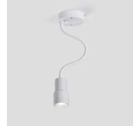 CAFIEDR Foco LED de Superficie con Enfoque Ajustable de 360°, luz de Lectura para mesita de Noche,