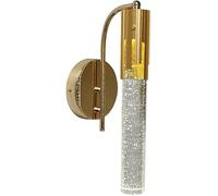 CAFIEDR Lámpara de Pared Moderna de Cristal de Burbujas, lámpara Simple con Soporte, Foco de Lujo Europeo, Aplique de Ambiente LED, lámpara de araña.