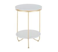 CAFIEDR Mesa De Centro Mesa Redonda Creativa Sala De Estar Sofá Mesa Auxiliar Dormitorio Mesita De Noche Estante -40 Cm * 40 Cm * 60 Cm