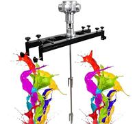 CAFIEDR Mezclador de Pintura con agitador de Aire IBC, 1000 L, agitador de Pintura líquida de 1/2 HP, hélice Plegable, Velocidad Ajustable de 0 a 2500 RPM, Herramienta eficiente para Mezclar Pintura.