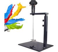 CAFIEDR Mezclador de Pintura neumático: agitador de Aire de Altura Ajustable y Herramienta de agitación para una Mezcla de Pintura eficiente, Uso Profesional y de Bricolaje.