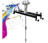 CAFIEDR Mezclador de Pintura neumático, agitador de Aire para Mezclar Pintura, Herramienta Resistente con Soporte, solución eficiente para Profesionales.