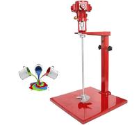 CAFIEDR Mezclador neumático de Pintura - Agitador de Aire con Soporte para líquidos viscosos y recubrimientos, solución de Mezcla de sobremesa para Pinturas, tintas y Adhesivos