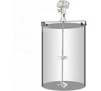 CAFIEDR Mezclador neumático de Pintura, agitador de Tinta de 55 galones, Mezclador de Aire de 3/4 HP para líquidos viscosos, tintes y Productos químicos, Mezclador de Alta Resistencia.