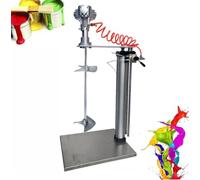 CAFIEDR Mezclador neumático de Pintura con Soporte, agitador de Aire para líquidos viscosos, Impulsor de Acero Inoxidable, máquina de elevación automática para agitación de tintas y tintes.
