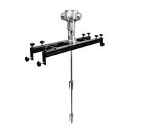 CAFIEDR Mezclador neumático de Tanque de 1 tonelada, agitador de Pintura y disolvente de Tinta, hélice Plegable con Soporte, solución de Mezcla eficiente y de Alta Resistencia.
