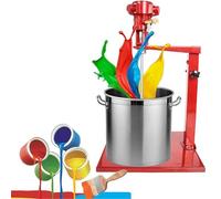 CAFIEDR Mezcladora neumática de Pintura, mezcladora de Acero Inoxidable para recubrimientos líquidos, agitador eficiente para Mezclar Pintura, Tinte e hidrosol - Rendimiento de Alta Resistencia