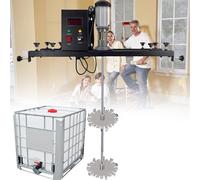 CAFIEDR Mezcladora neumática de Pintura, mezcladora de Pintura Comercial para Mezclar Tinta y Pintura, Equipo de Mezcla de Alta eficiencia para Uso Profesional.