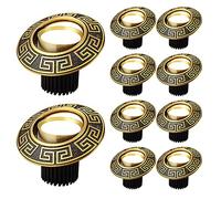 CAFIEDR Paquete de 10 focos empotrables de Cobre con diseño Retro, ángulo Ajustable, 2,5/3,5 Pulgadas, giratorios, 3 W, 12 W, Kit de conversión empotrable, 6000 K, 4000 K, 3-3 W, 6000 K